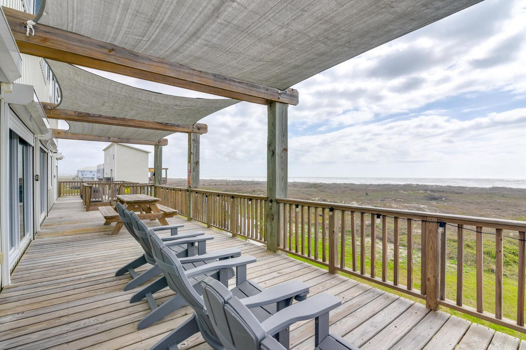 Ocean-View Surfside Home With Boardwalk To Beach! Surfside Beach Exterior foto