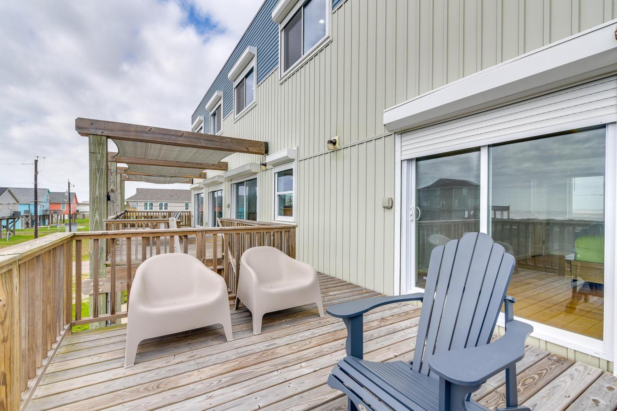 Ocean-View Surfside Home With Boardwalk To Beach! Surfside Beach Exterior foto
